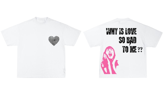 "Why Is Love So Bad To Me" Heavyweight Tee